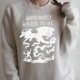 Fairytale & Sagen Book Author Fantasy Inkfleck Dragon Fans Raglan Sleeve Sweatshirt Heather Forest