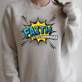 Faith Is My Superpower Fun Comic Book Christian Premium Tri-Blend Raglan Sleeve Sweatshirt Heather Forest Faith Is My Superpower Fun Comic Book Christian Premium Tri-Blend Raglan Sleeve Sweatshirt Heather Forest