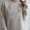 Flying Dragon Fantasy Reader For Bookworm Book Lovers Raglan Sleeve Sweatshirt Heather Forest