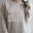 Fully Book One More Chapter Vintage Book Lovers Matching Raglan Sleeve Sweatshirt Heather Forest