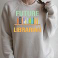 Future Librarian School Librarian Book Raglan Sleeve Sweatshirt Heather Forest Future Librarian School Librarian Book Raglan Sleeve Sweatshirt Heather Forest