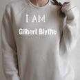 I Am Gilbert Blythe Fun Book Lover Tee Raglan Sleeve Sweatshirt Heather Forest