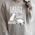 Golden Retriever Easily Distracted By Books And Dogs Premium Tri-Blend Raglan Sleeve Sweatshirt Heather Forest Golden Retriever Easily Distracted By Books And Dogs Premium Tri-Blend Raglan Sleeve Sweatshirt Heather Forest