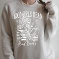 Good Girls Read Bad Books Smut Reader Dark Romance Premium Tri-Blend Raglan Sleeve Sweatshirt Heather Forest Good Girls Read Bad Books Smut Reader Dark Romance Premium Tri-Blend Raglan Sleeve Sweatshirt Heather Forest