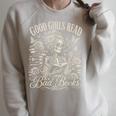 Good Girls Read Bad Books Smut Reader Dark Romance Raglan Sleeve Sweatshirt Heather Forest Good Girls Read Bad Books Smut Reader Dark Romance Raglan Sleeve Sweatshirt Heather Forest