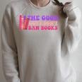 The Good Guys Don't Ban Books Reading Raglan Sleeve Sweatshirt Heather Forest The Good Guys Don't Ban Books Reading Raglan Sleeve Sweatshirt Heather Forest