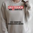 Guest Book 25th Birthday Man Woman 25th Birthday Decoration Raglan Sleeve Sweatshirt Heather Forest