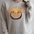 Halloween Carve Carving Read Library Pumpkin Book Raglan Sleeve Sweatshirt Heather Forest