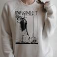 Hamlet William Shakespeare Book Cover Raglan Sleeve Sweatshirt Heather Forest