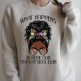 What Happens At Book Club Stays At Book Club Black Women Raglan Sleeve Sweatshirt Heather Forest What Happens At Book Club Stays At Book Club Black Women Raglan Sleeve Sweatshirt Heather Forest