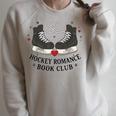 Hockey Romance Book Club Raglan Sleeve Sweatshirt Heather Forest