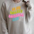 In My Hockey Romance Era Hockey Romance Reader Book CLub Raglan Sleeve Sweatshirt Heather Forest