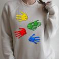 Homemade T-Shirt Book Character Costumes For Teachers Men Women Kids Raglan Sleeve Sweatshirt Heather Forest