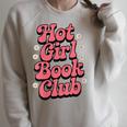 Hot Girl Book Club Retro Daisies Raglan Sleeve Sweatshirt Heather Forest Hot Girl Book Club Retro Daisies Raglan Sleeve Sweatshirt Heather Forest