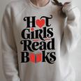 Hot Girls Read Books For Book Lovers Premium Tri-Blend Raglan Sleeve Sweatshirt Heather Forest Hot Girls Read Books For Book Lovers Premium Tri-Blend Raglan Sleeve Sweatshirt Heather Forest