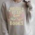 Hot Girls Read Books Reading Bookworm Raglan Sleeve Sweatshirt Heather Forest Hot Girls Read Books Reading Bookworm Raglan Sleeve Sweatshirt Heather Forest