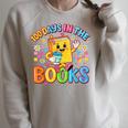 HUGvyn Preppy 100 Days In The Books Teacher Reading Coffee Raglan Sleeve Sweatshirt Heather Forest HUGvyn Preppy 100 Days In The Books Teacher Reading Coffee Raglan Sleeve Sweatshirt Heather Forest