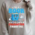 I'm a Book Character Costumes For Kids Storybook Raglan Sleeve Sweatshirt Heather Forest
