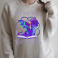 I'm a Book Dragon Not a Worm Dragons Reading Raglan Sleeve Sweatshirt Heather Forest I'm a Book Dragon Not a Worm Dragons Reading Raglan Sleeve Sweatshirt Heather Forest