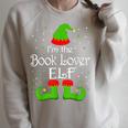 I'm The Book Lover Elf Christmas Books Reading Lover Raglan Sleeve Sweatshirt Heather Forest I'm The Book Lover Elf Christmas Books Reading Lover Raglan Sleeve Sweatshirt Heather Forest