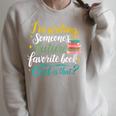 I'm Writing Someone's Future Favorite Book Lover Reading Raglan Sleeve Sweatshirt Heather Forest
