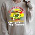 Inspired Book History Leaders Celebrate History Month Raglan Sleeve Sweatshirt Heather Forest