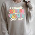 If It Involves Books And Pajamas Count Me In Reading Bedtime Raglan Sleeve Sweatshirt Heather Forest