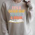 Ist A Good Day To Read A Book For a Bookworm Book Lovers Raglan Sleeve Sweatshirt Heather Forest Ist A Good Day To Read A Book For a Bookworm Book Lovers Raglan Sleeve Sweatshirt Heather Forest