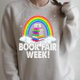 It's Book Fair Week Librarian Library Literacy Reading Raglan Sleeve Sweatshirt Heather Forest It's Book Fair Week Librarian Library Literacy Reading Raglan Sleeve Sweatshirt Heather Forest
