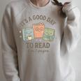 It's a Good Day To Read 6 Or 7 Pages Book Lover Raglan Sleeve Sweatshirt Heather Forest It's a Good Day To Read 6 Or 7 Pages Book Lover Raglan Sleeve Sweatshirt Heather Forest
