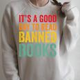 It's A Good Day To Read Banned Books Banned Books Raglan Sleeve Sweatshirt Heather Forest