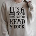 Its a Good Day To Read a Book Across America Boys Girls Kids Premium Tri-Blend Raglan Sleeve Sweatshirt Heather Forest Its a Good Day To Read a Book Across America Boys Girls Kids Premium Tri-Blend Raglan Sleeve Sweatshirt Heather Forest