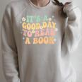It's A Good Day To Read A Book Kids Reading Teacher Bookworm Raglan Sleeve Sweatshirt Heather Forest It's A Good Day To Read A Book Kids Reading Teacher Bookworm Raglan Sleeve Sweatshirt Heather Forest