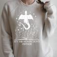It's Too Nonfiction Outside Book Dragon Bookish Fantasy Era Raglan Sleeve Sweatshirt Heather Forest