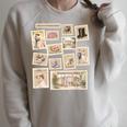 Jane Austen Book Classic Literature Stamp Collage Raglan Sleeve Sweatshirt Heather Forest Jane Austen Book Classic Literature Stamp Collage Raglan Sleeve Sweatshirt Heather Forest