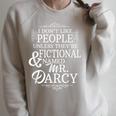 Jane Austen Book Club Mr Darcy Pride And Prejudice Raglan Sleeve Sweatshirt Heather Forest