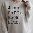 Jesus Coffee Book Club Christian Mom Life Faith God Si Raglan Sleeve Sweatshirt Heather Forest Jesus Coffee Book Club Christian Mom Life Faith God Si Raglan Sleeve Sweatshirt Heather Forest