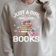 Just A Girl Who Loves Books Shirt Books Lover Girls Bookworm Raglan Sleeve Sweatshirt Heather Forest Just A Girl Who Loves Books Shirt Books Lover Girls Bookworm Raglan Sleeve Sweatshirt Heather Forest