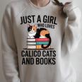 Just A Girl Who Loves Calico Cats And Books Minimal Tee Raglan Sleeve Sweatshirt Heather Forest Just A Girl Who Loves Calico Cats And Books Minimal Tee Raglan Sleeve Sweatshirt Heather Forest