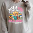 Just a Girl Who Loves Dogs & Books Dog Reading Raglan Sleeve Sweatshirt Heather Forest Just a Girl Who Loves Dogs & Books Dog Reading Raglan Sleeve Sweatshirt Heather Forest