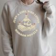 Just A Girl Who Loves Horror Novels Book Lover Raglan Sleeve Sweatshirt Heather Forest Just A Girl Who Loves Horror Novels Book Lover Raglan Sleeve Sweatshirt Heather Forest