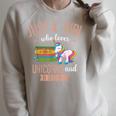 Just A Girl Who Loves Unicorns And Books Women Reading Raglan Sleeve Sweatshirt Heather Forest Just A Girl Who Loves Unicorns And Books Women Reading Raglan Sleeve Sweatshirt Heather Forest
