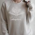 Just One More Chapter Book & Flowers Raglan Sleeve Sweatshirt Heather Forest Just One More Chapter Book & Flowers Raglan Sleeve Sweatshirt Heather Forest