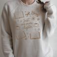 Just One More Chapter Book Lover Reading Men Women Matching Raglan Sleeve Sweatshirt Heather Forest Just One More Chapter Book Lover Reading Men Women Matching Raglan Sleeve Sweatshirt Heather Forest