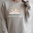 Just One More Chapter Book Lovers Raglan Sleeve Sweatshirt Heather Forest