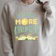 Just One More Chapter Book Raglan Sleeve Sweatshirt Heather Forest