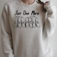 Just One More Chapter Book Reader And Reading Fan Raglan Sleeve Sweatshirt Heather Forest