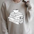 Just One More Chapter Book Reading For Book Lovers Raglan Sleeve Sweatshirt Heather Forest