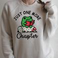 Just-One-More Chapter Frog Reading Book Men Women Kids Raglan Sleeve Sweatshirt Heather Forest Just-One-More Chapter Frog Reading Book Men Women Kids Raglan Sleeve Sweatshirt Heather Forest