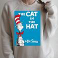 Kids Dr Seuss The Cat In The Hat Book Cover Performance Raglan Sleeve Sweatshirt Heather Forest